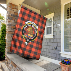 MacGregor Rob Roy Ancient Tartan Crest Garden Flag
