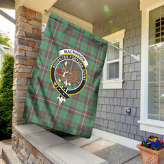 MacKinnon Hunting Ancient Tartan Crest Garden Flag