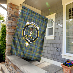 MacLellan Ancient Tartan Crest Garden Flag