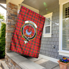 McColl Tartan Crest Garden Flag