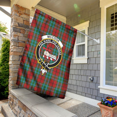 McCook Tartan Crest Garden Flag