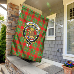 McGregor Modern Tartan Crest Garden Flag