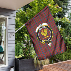Lyle Tartan Crest Garden Flag