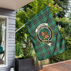 MacAlpine Ancient Tartan Crest Garden Flag