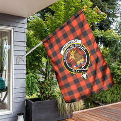 MacGregor Rob Roy Ancient Tartan Crest Garden Flag