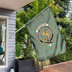 MacKintosh Hunting Ancient Tartan Crest Garden Flag