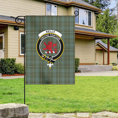 Kelly Dress Tartan Crest Garden Flag