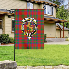 MacIntosh Modern Tartan Crest Garden Flag