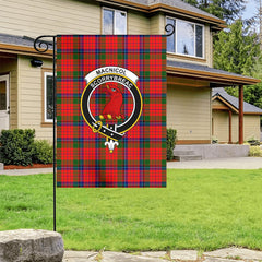 MacNicol (of Scorrybreac) Tartan Crest Garden Flag
