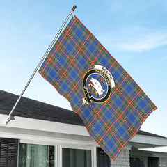 Beaton Ancient Tartan Crest House Flag