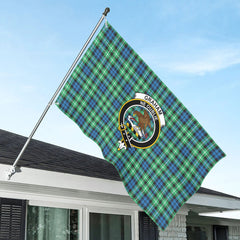 Graham of Montrose Ancient Tartan Crest House Flag