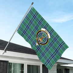 Keith Ancient Tartan Crest House Flag