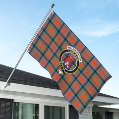 MacNaughton Ancient Tartan Crest House Flag