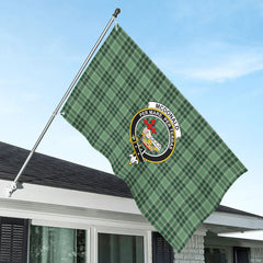 McDonald Lord of the Isles Hunting Tartan Crest House Flag