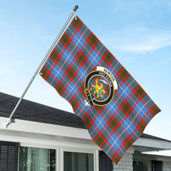 Newton Tartan Crest House Flag