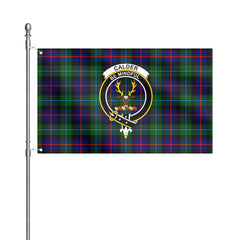 Calder Tartan Crest House Flag