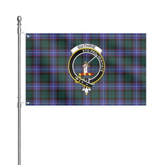 Guthrie Modern Tartan Crest House Flag