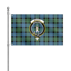 MacKay Ancient Tartan Crest House Flag