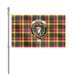 McIndoe Tartan Crest House Flag