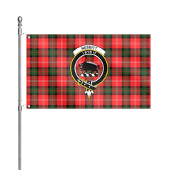 Nesbitt Modern Tartan Crest House Flag
