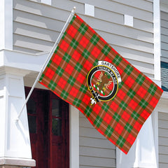 Gartshore Tartan Crest House Flag