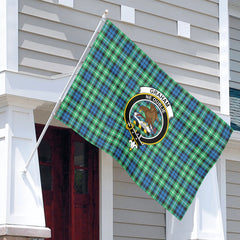 Graham of Montrose Ancient Tartan Crest House Flag