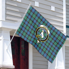 Hunter Ancient Tartan Crest House Flag