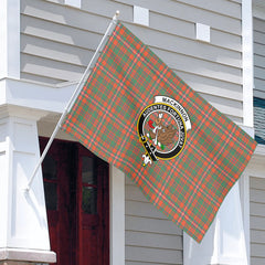 MacKinnon Ancient Tartan Crest House Flag