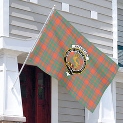 MacKintosh Ancient Tartan Crest House Flag