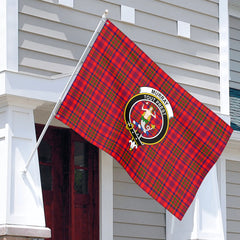 Murray (of Dysart) Tartan Crest House Flag