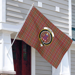 Ogilvie Tartan Crest House Flag