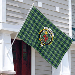 Spottiswood Tartan Crest House Flag