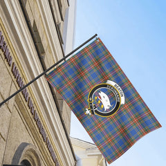 Beaton Ancient Tartan Crest House Flag