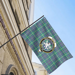Inglis Ancient Tartan Crest House Flag