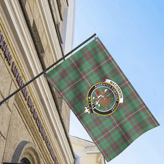 MacKinnon Hunting Ancient Tartan Crest House Flag