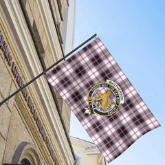 MacPherson Hunting Modern Tartan Crest House Flag