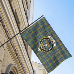 McLellan Ancient Tartan Crest House Flag