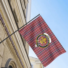 Udny Tartan Crest House Flag