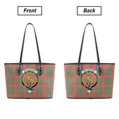 MacKintosh Ancient Tartan Crest Leather Tote Bag