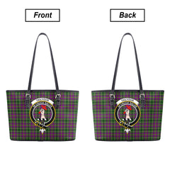 Tailyour (or Taylor) Tartan Crest Leather Tote Bag