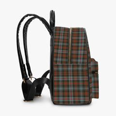 Murray of Atholl Weathered Tartan Crest PU Backpack