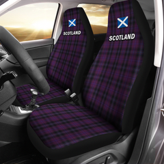 Passion of Scotland Purple Tartan Car Seat Cover