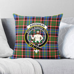 Aikenhead Tartan Crest Pillow Cover