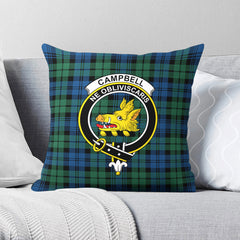 Campbell Ancient 02 Tartan Crest Pillow Cover