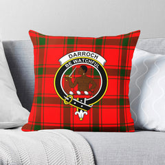 Darroch (Gourock) Tartan Crest Pillow Cover