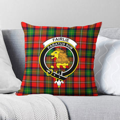 Fairlie Tartan Crest Pillow Cover