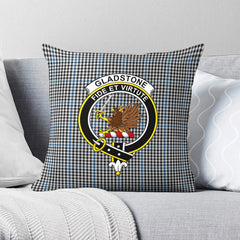 Gladstone Tartan Crest Pillow Cover