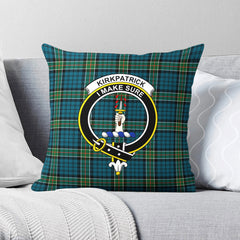 Kirkpatrick Ancient Tartan Crest Pillow Cover