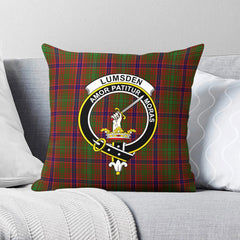 Lumsden Tartan Crest Pillow Cover