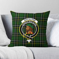 MacAlpine Modern Tartan Crest Pillow Cover